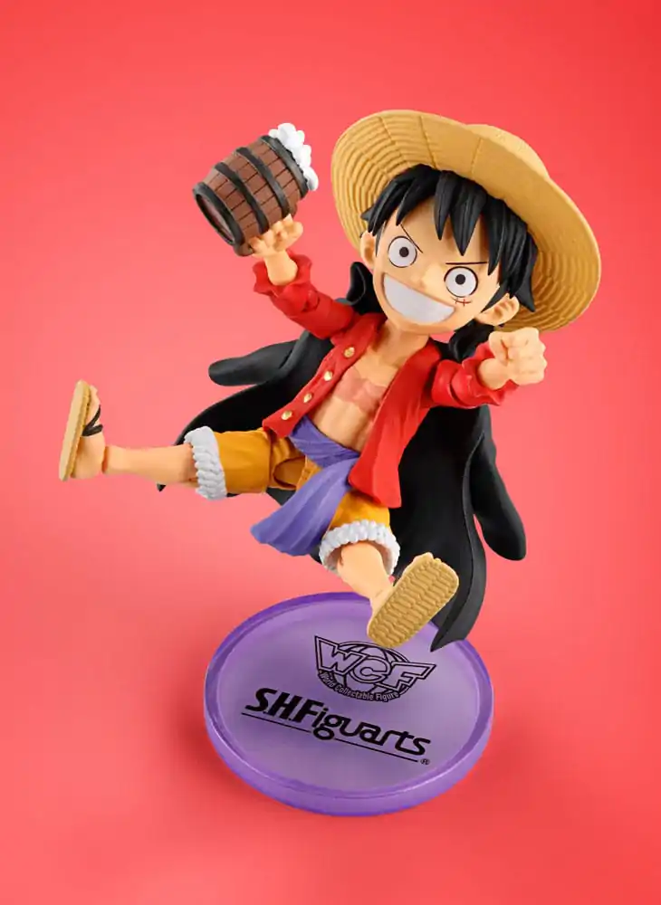 One Piece World Collactable Figures x S.H. Figuarts akčná figúrka Monkey D. Luffy 8 cm termékfotó