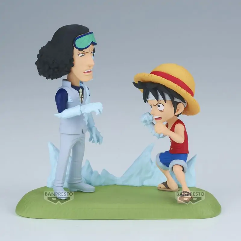 One Piece World Collectable Figure Log Stories Monkey D. Luffy vs Kuzan 9cm termékfotó