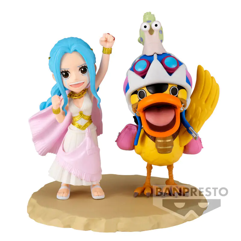 One Piece world collectable Log Series Nefeltari Vivi & Karoo figúrka 7 cm termékfotó