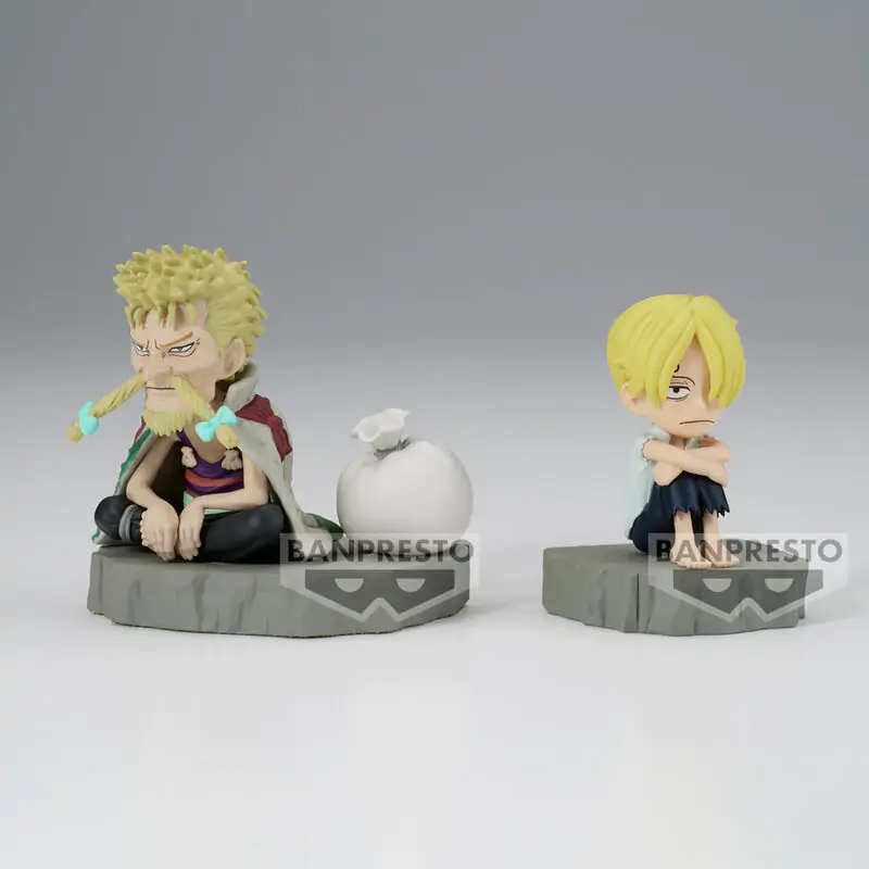 One Piece World Collectable Stories Sanji & Zeff figúrka 6 cm produktová fotografia