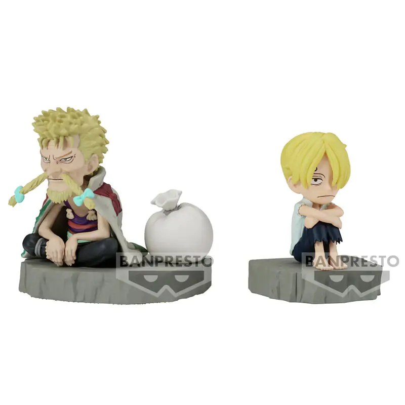 One Piece World Collectable Stories Sanji & Zeff figúrka 6 cm produktová fotografia