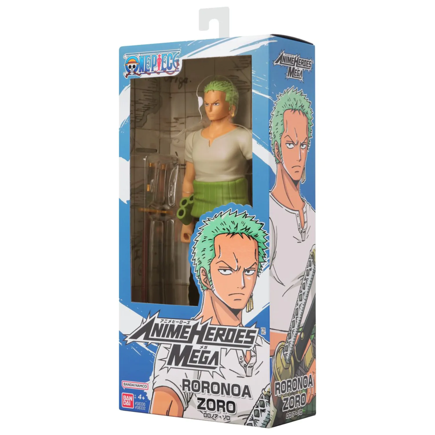 One Piece Zoro Anime Heroes Mega figúrka 30cm produktová fotografia