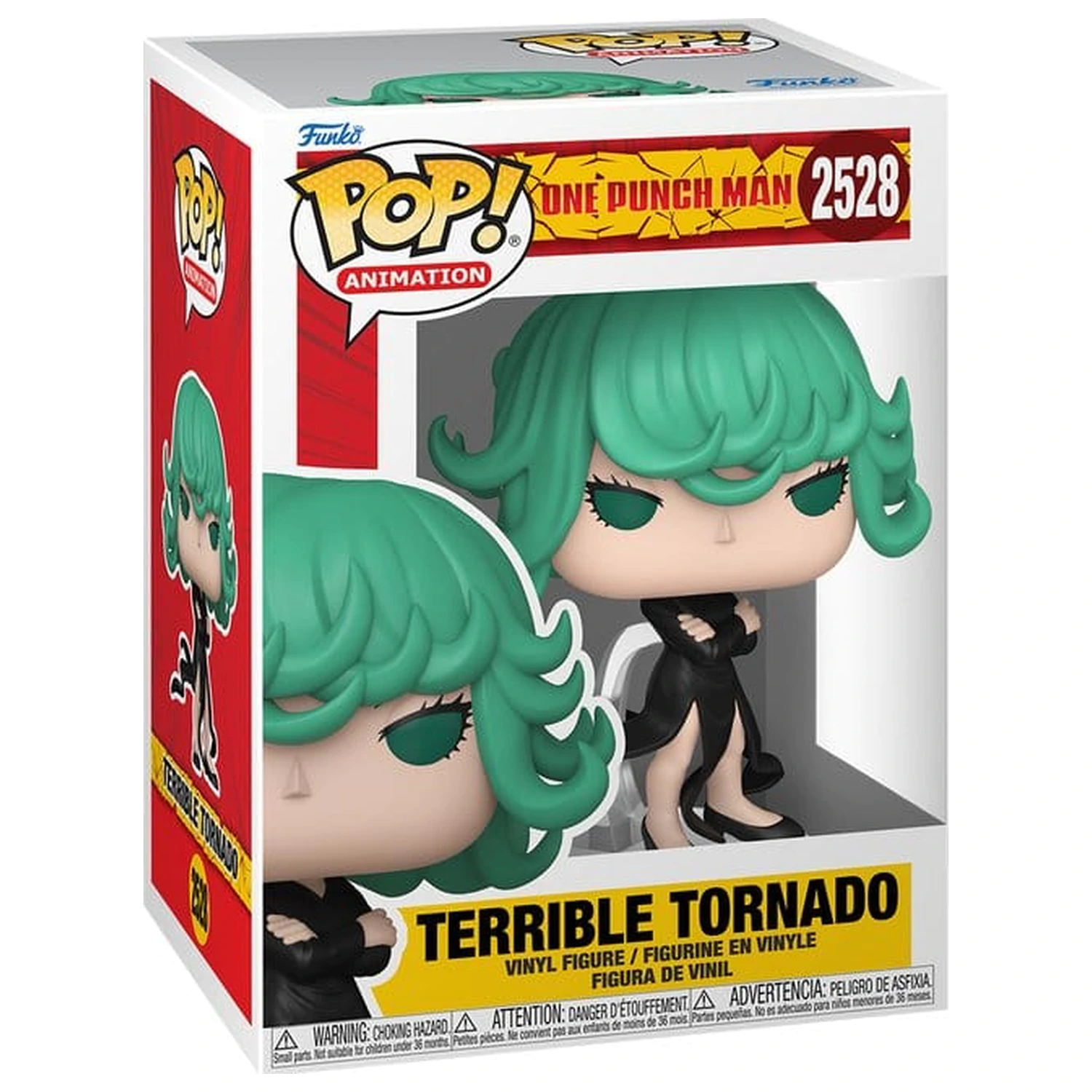 One Punch Man Funko POP! Animation Vinylová figúrka Terrible Tornado 9 cm produktová fotografia
