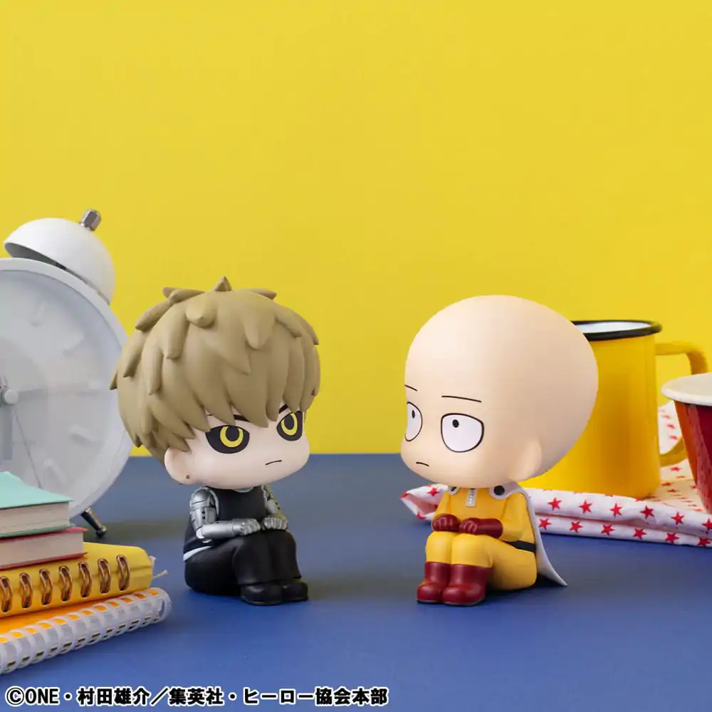 One Punch Man Look Up PVC soška Saitama & Genos 11 cm (s darčekom) produktová fotografia