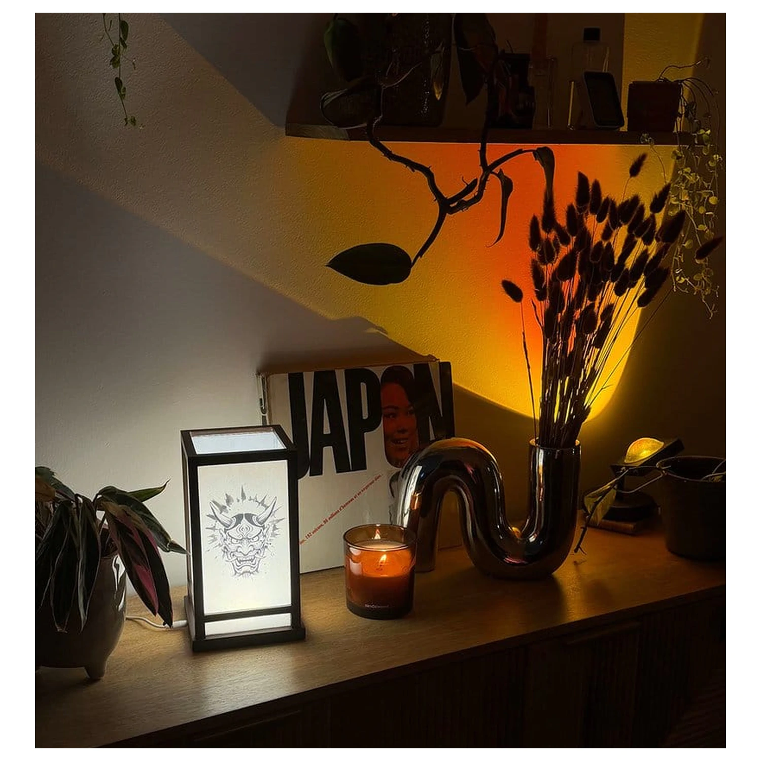 Lampa Oni 25 cm produktová fotografia