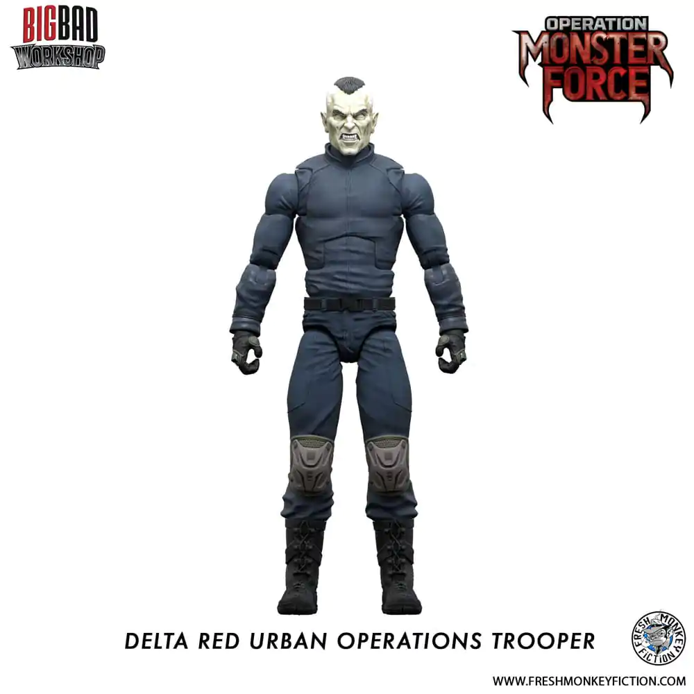 Operation: Monster Force Akčná figúrka 1/12 Delta Red Urban Operations Trooper 15 cm produktová fotografia