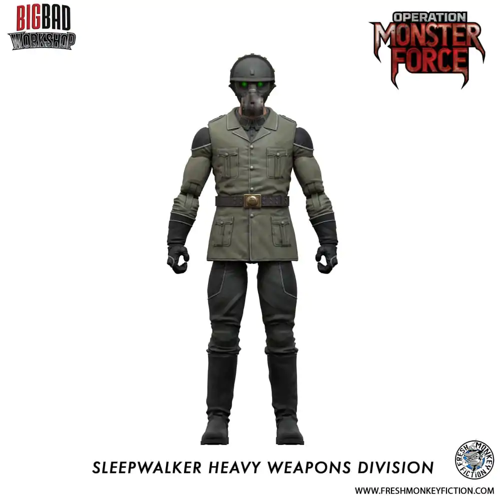 Operation: Monster Force Akčná figúrka 1/12 Sleepwalker Heavy Weapons Division 15 cm produktová fotografia