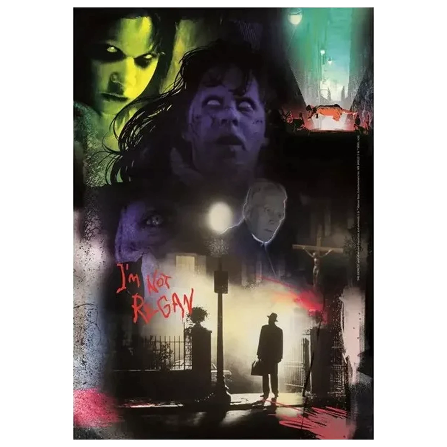 The Exorcist Horror 1000-dielne kompaktné puzzle produktová fotografia