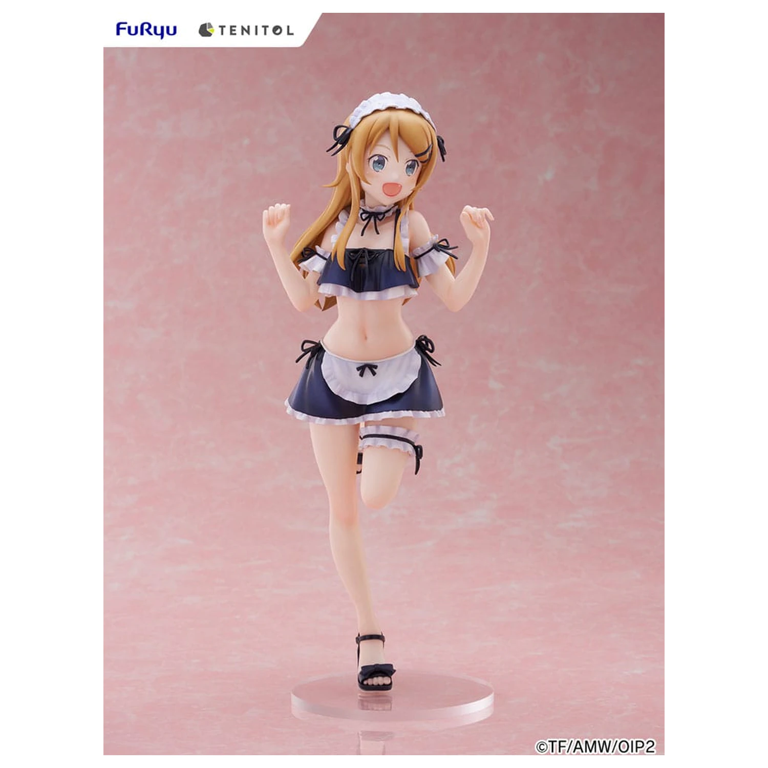 Ore no Imouto ga Konna ni Kawaii Wake ga Nai. Tenitol Tall PVC Socha Kousaka Kirino swimsuits maid Ver. 30 cm produktová fotografia