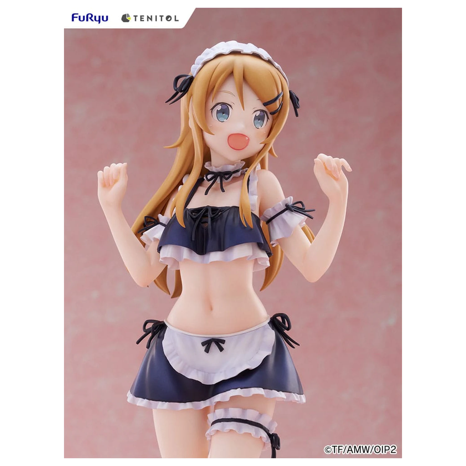 Ore no Imouto ga Konna ni Kawaii Wake ga Nai. Tenitol Tall PVC Socha Kousaka Kirino swimsuits maid Ver. 30 cm produktová fotografia