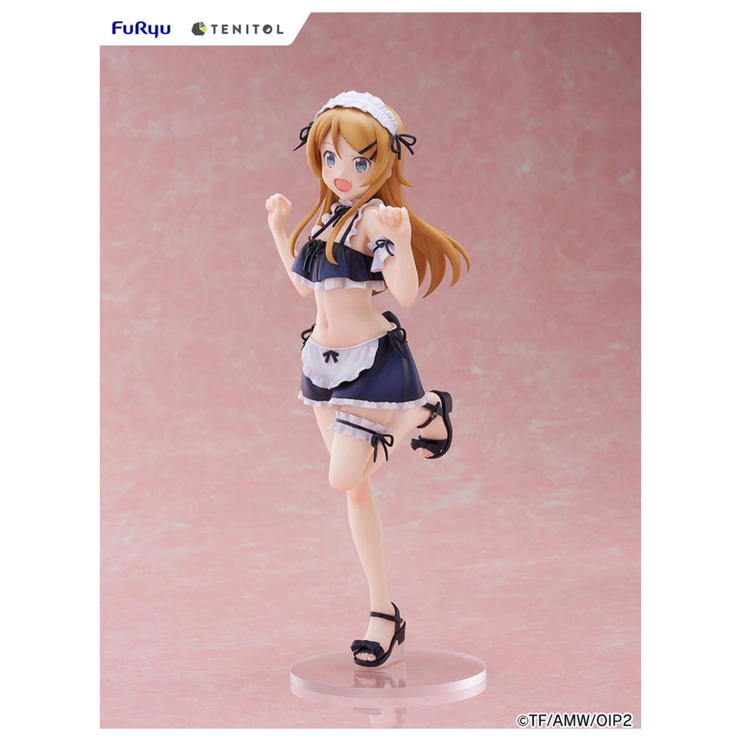 Ore no Imouto ga Konna ni Kawaii Wake ga Nai. Tenitol Tall PVC Socha Kousaka Kirino swimsuits maid Ver. 30 cm produktová fotografia
