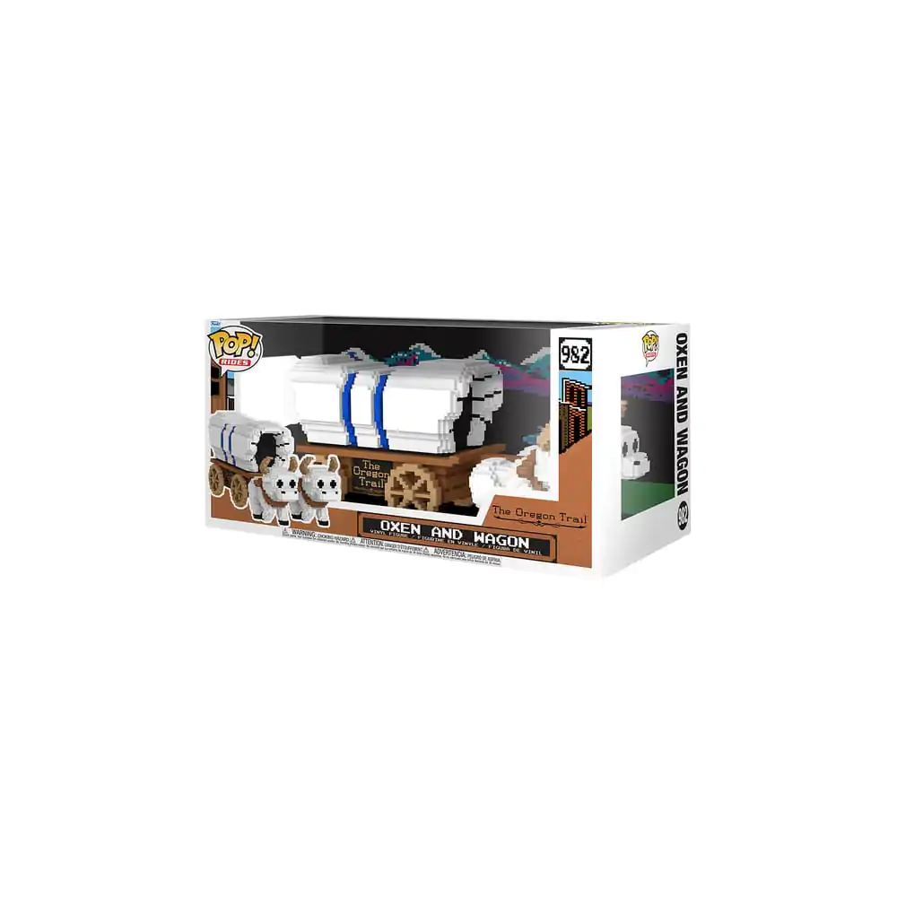 Oregon Trail Funko POP! Rides Super Deluxe vinylová figúrka Ox & Wagon 15 cm produktová fotografia