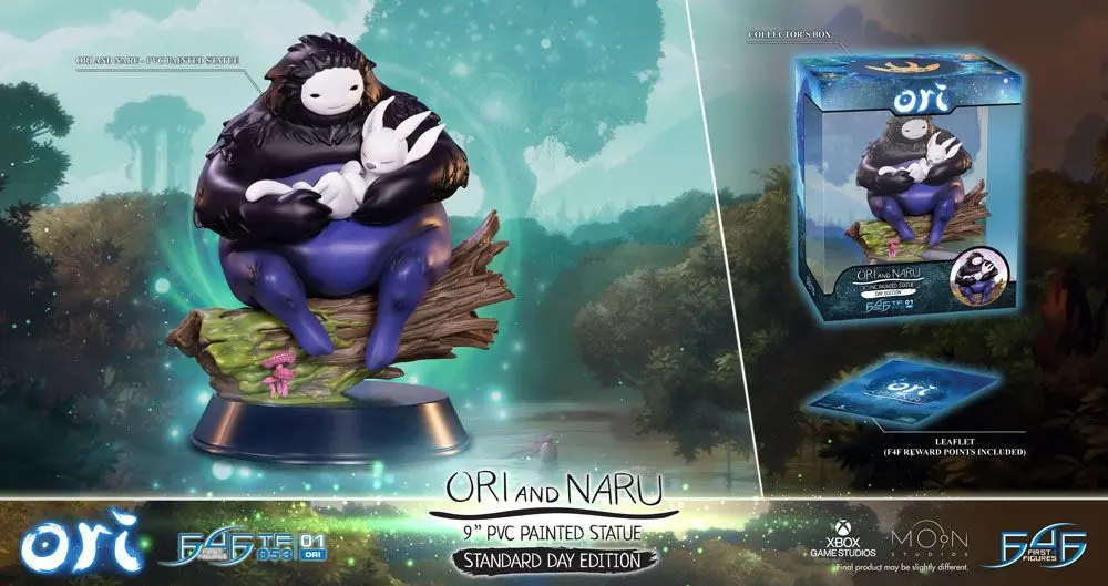 Ori and the Blind Forest PVC soška Ori & Naru Standard Day Edition 22 cm produktová fotografia