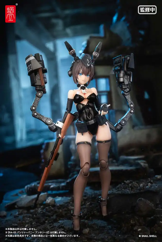 Originálna akčná figúrka postavy, diely 1/12, voliteľné diely výzbroje Panzer Bunny Anneliese produktová fotografia