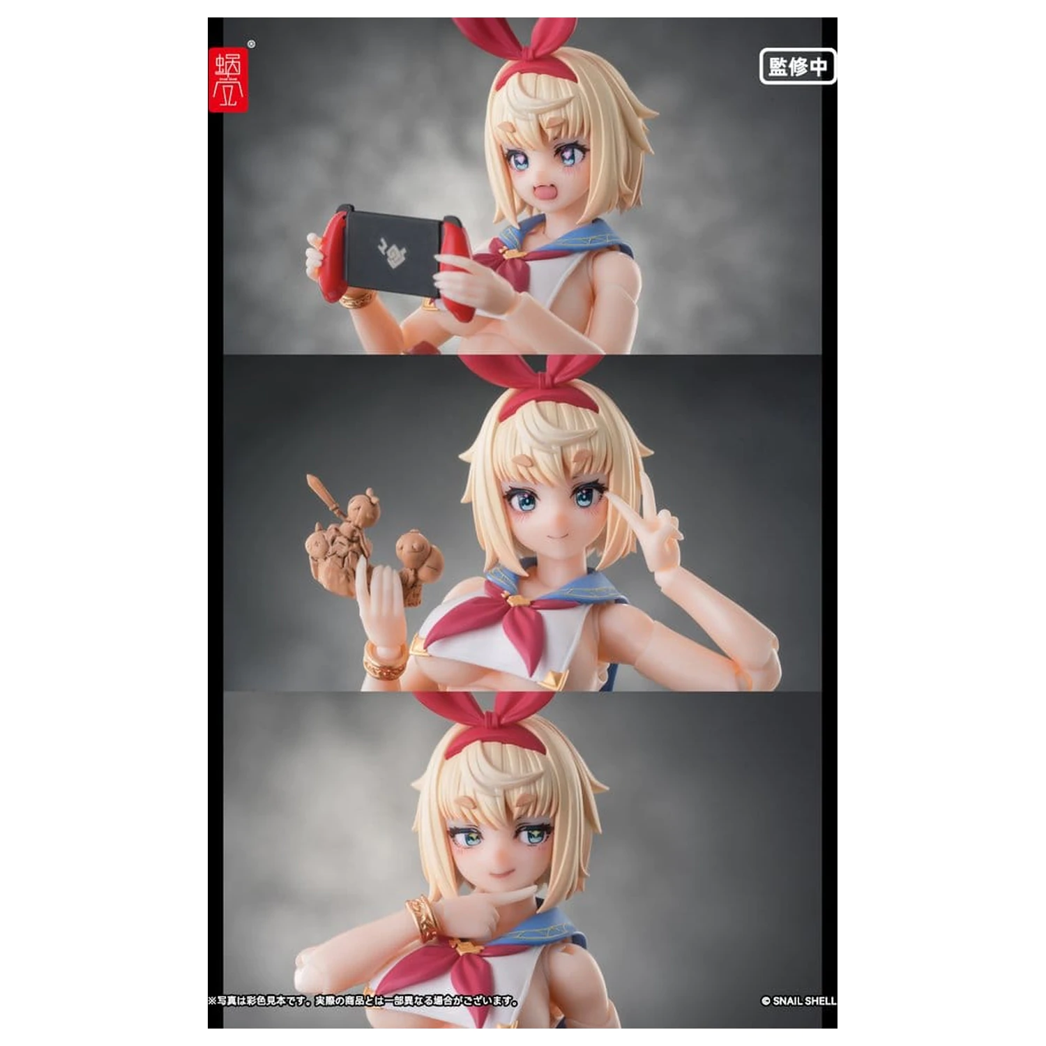 Original Character Action Figure 1/12 RPGEX-06 Adventurer Snail 15 cm produktová fotografia