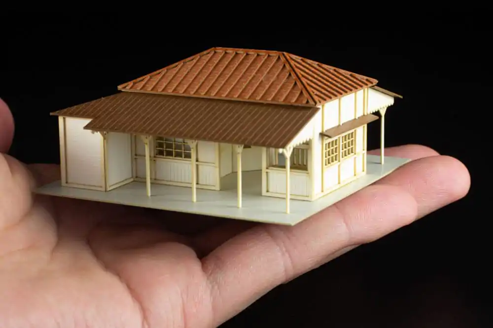 Original Character 1/150 Architektúra Papierový Model Kit Stanica (Kominato Railway) 3 cm produktová fotografia