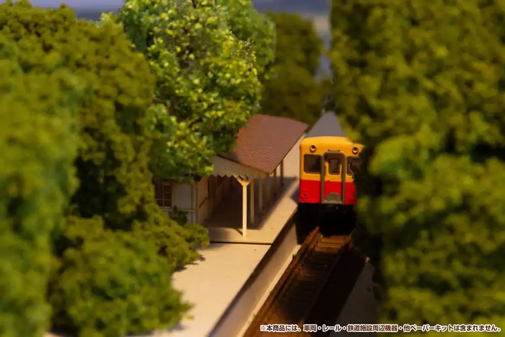 Original Character 1/150 Architektúra Papierový Model Kit Stanica (Kominato Railway) 3 cm produktová fotografia