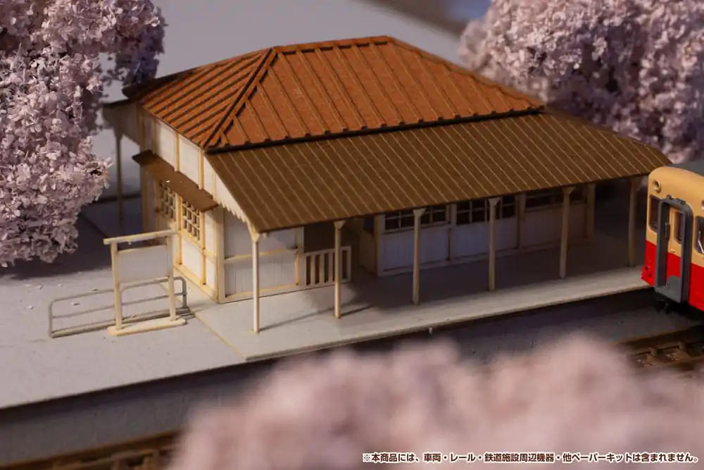 Original Character 1/150 Architektúra Papierový Model Kit Stanica (Kominato Railway) 3 cm produktová fotografia