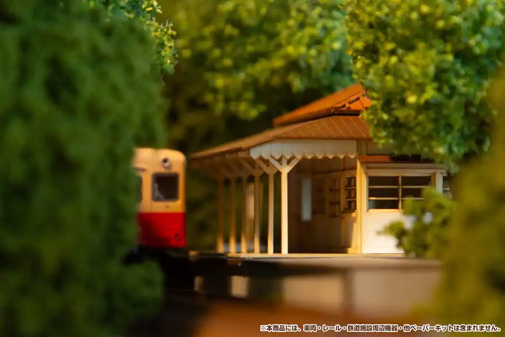 Original Character 1/150 Architektúra Papierový Model Kit Stanica (Kominato Railway) 3 cm produktová fotografia