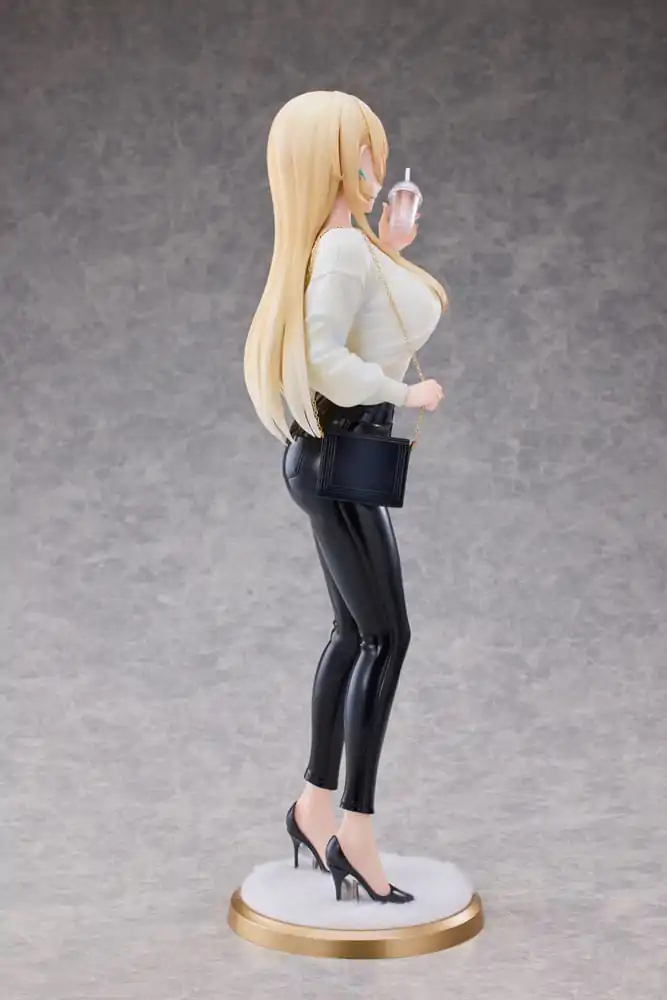 Original Character Socha 1/4 Aoi Koigakubo Illustrated by Fujiko Leather Pants Deluxe Edition 42 cm produktová fotografia