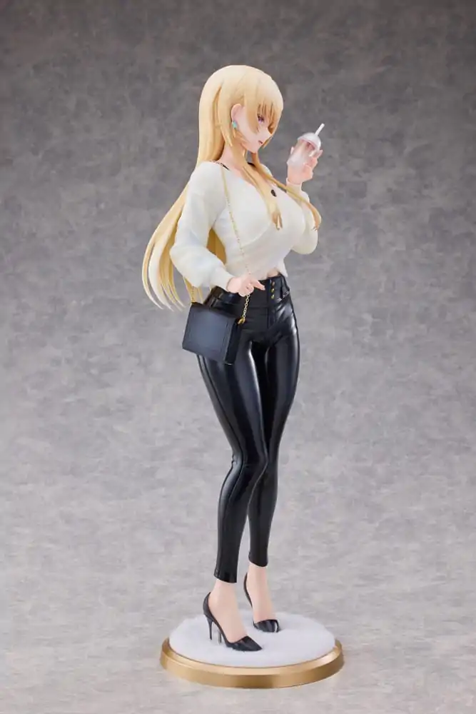 Original Character Socha 1/4 Aoi Koigakubo Illustrated by Fujiko Leather Pants Deluxe Edition 42 cm produktová fotografia