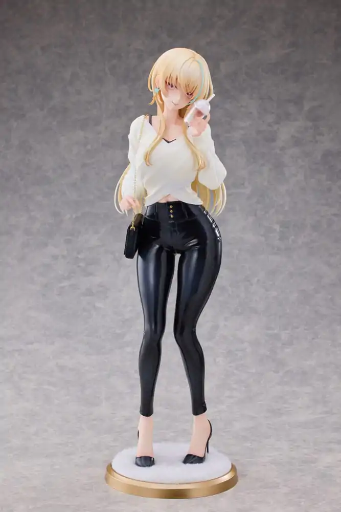 Original Character Socha 1/4 Aoi Koigakubo Illustrated by Fujiko Leather Pants Deluxe Edition 42 cm produktová fotografia