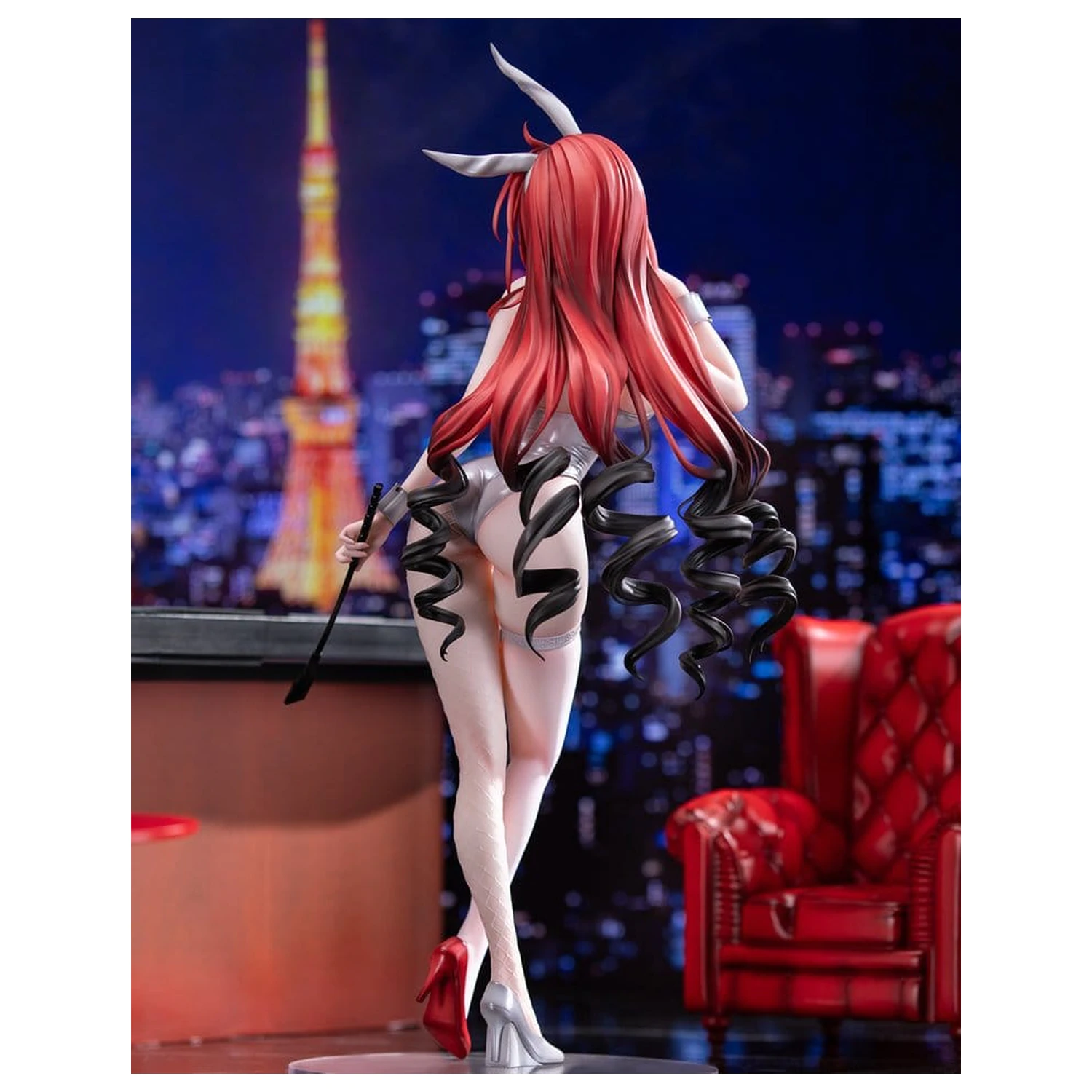 Originálna PVC figúrka postavy 1/4 Bunny Velvet ilustrácia od FymriE Deluxe Edition 48 cm produktová fotografia