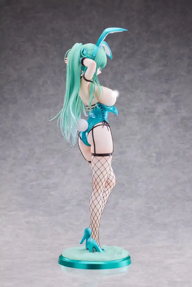 Originálna postava PVC socha 1/4 Green Twin Tail Bunny-chan Fishnet Tights Ver. 43 cm produktová fotografia