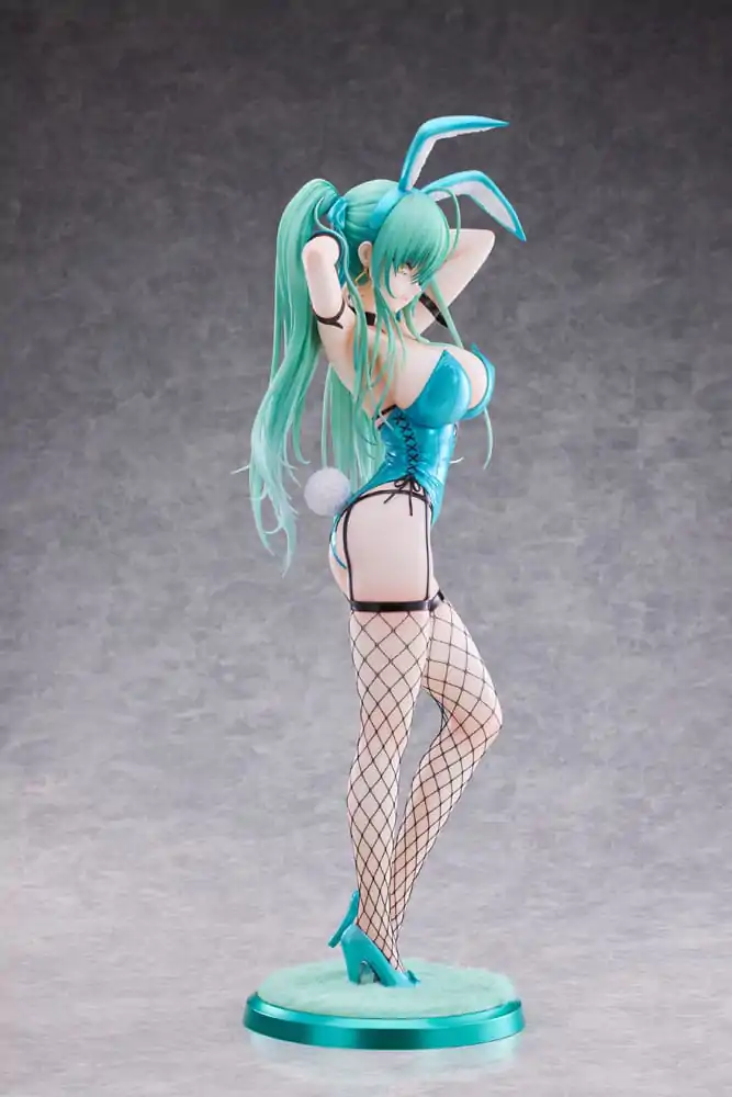 Originálna postava PVC socha 1/4 Green Twin Tail Bunny-chan Fishnet Tights Ver. 43 cm produktová fotografia