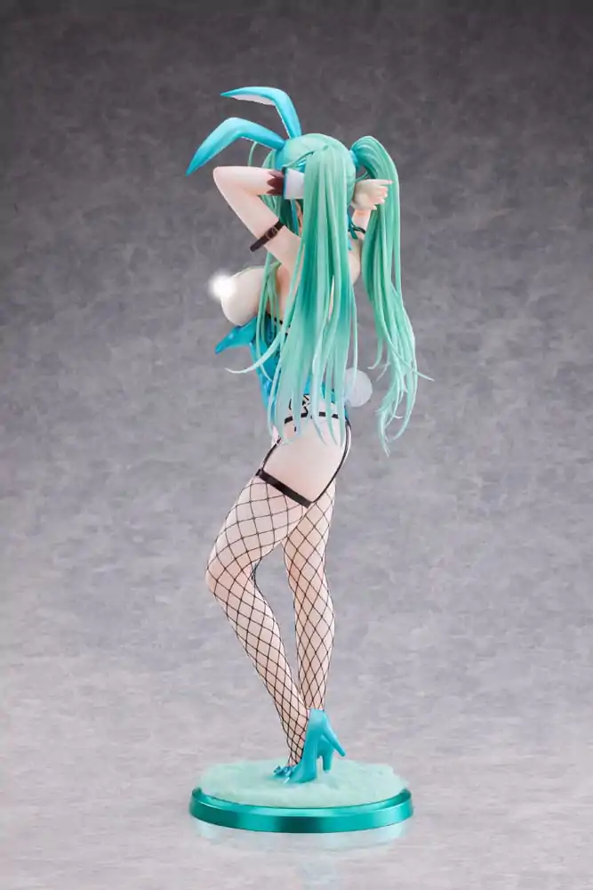 Originálna postava PVC socha 1/4 Green Twin Tail Bunny-chan Fishnet Tights Ver. 43 cm produktová fotografia