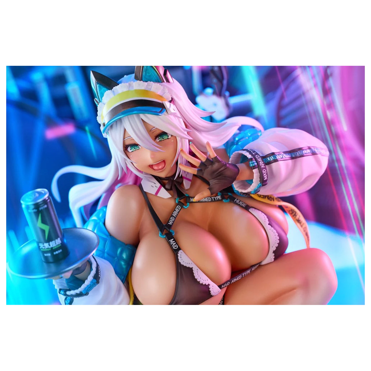 Original Character Socha 1/4 Meido-Busou: Ax Street ver. Pixel Philia Edition 37 cm produktová fotografia