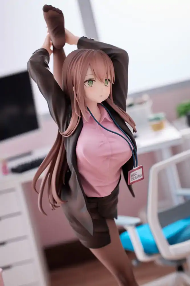 Original Character PVC Socha 1/6 OL-chan Who Doesn't Want to Go to Work Pink Ver. 26 cm produktová fotografia