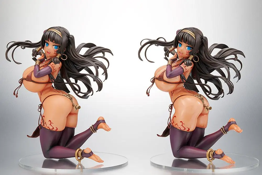 Original Character PVC socha 1/5 Dai Kasshoku Jidai Shahana Nana Wet Glossy Skin Ver. 23 cm termékfotó