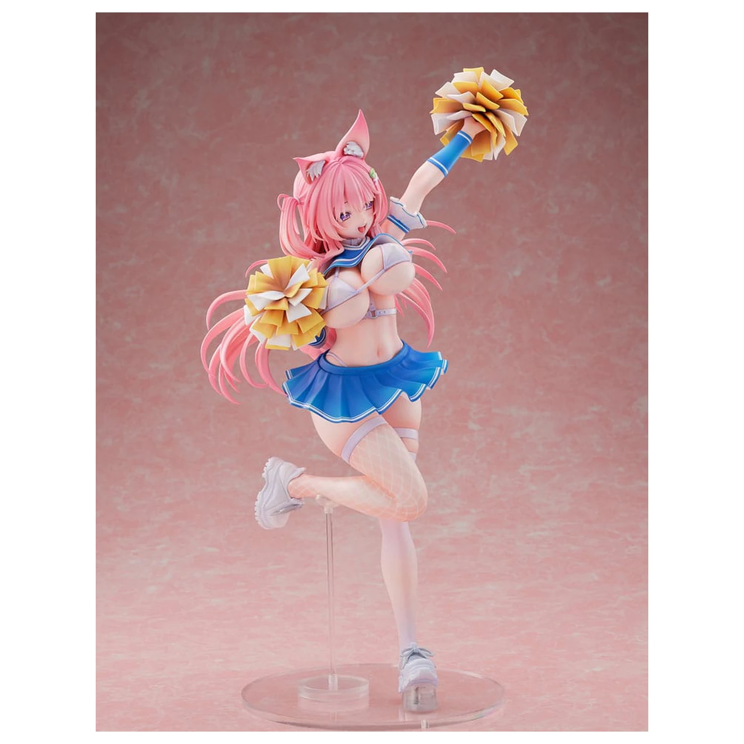 Socha Original Character 1/5 Kemomimi Cheer Girl ilustrovaná Yatanuki Kei DX Version 35 cm produktová fotografia