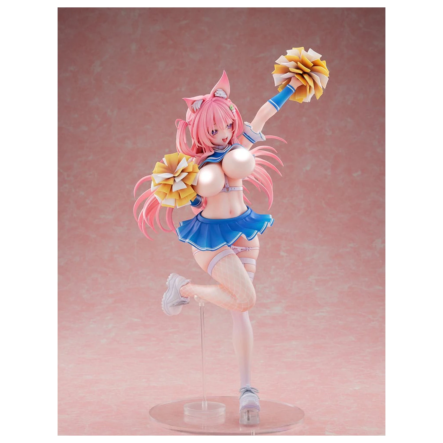 Socha Original Character 1/5 Kemomimi Cheer Girl ilustrovaná Yatanuki Kei DX Version 35 cm produktová fotografia