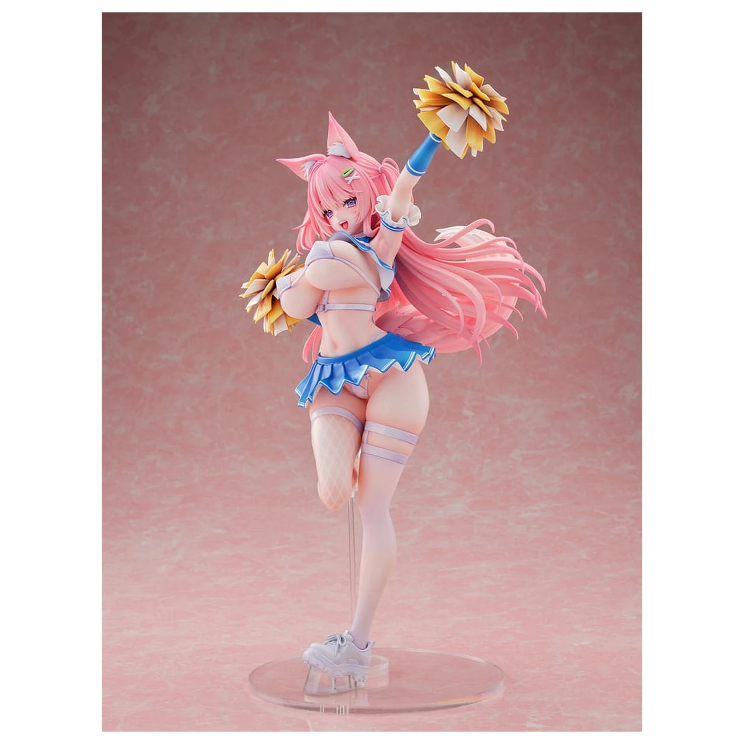 Socha Original Character 1/5 Kemomimi Cheer Girl ilustrovaná Yatanuki Kei 35 cm produktová fotografia