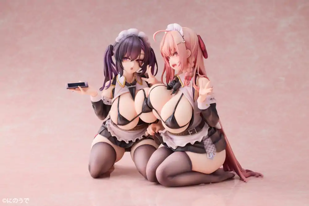 Originálne PVC figúrky 1/5 2-Set Koho Miya & Otsuhane Fuwari illustration by Ninoude 18 cm produktová fotografia