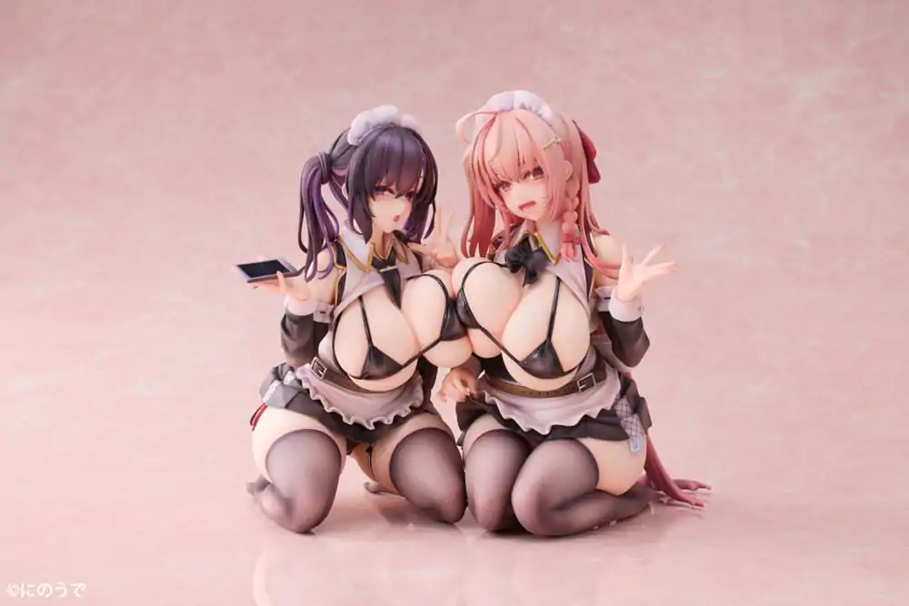 Originálne PVC figúrky 1/5 2-Set Koho Miya & Otsuhane Fuwari illustration by Ninoude 18 cm produktová fotografia