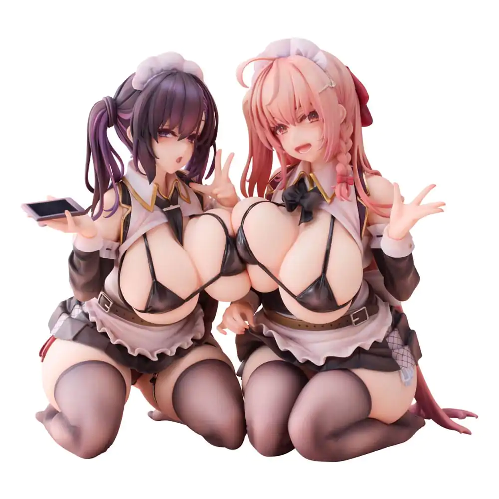 Originálne PVC figúrky 1/5 2-Set Koho Miya & Otsuhane Fuwari illustration by Ninoude 18 cm produktová fotografia