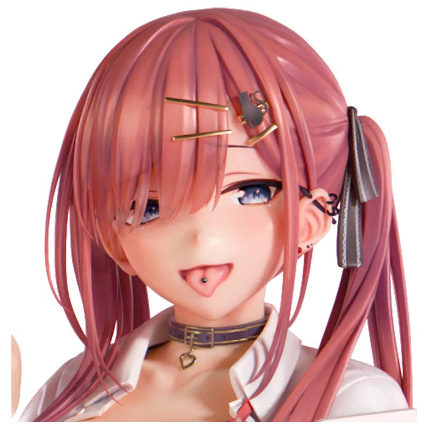 Original Character Socha 1/5 Red-Haired Gyaru-Chan Bare Face Ver. Illustration by Nanamakura 29 cm produktová fotografia