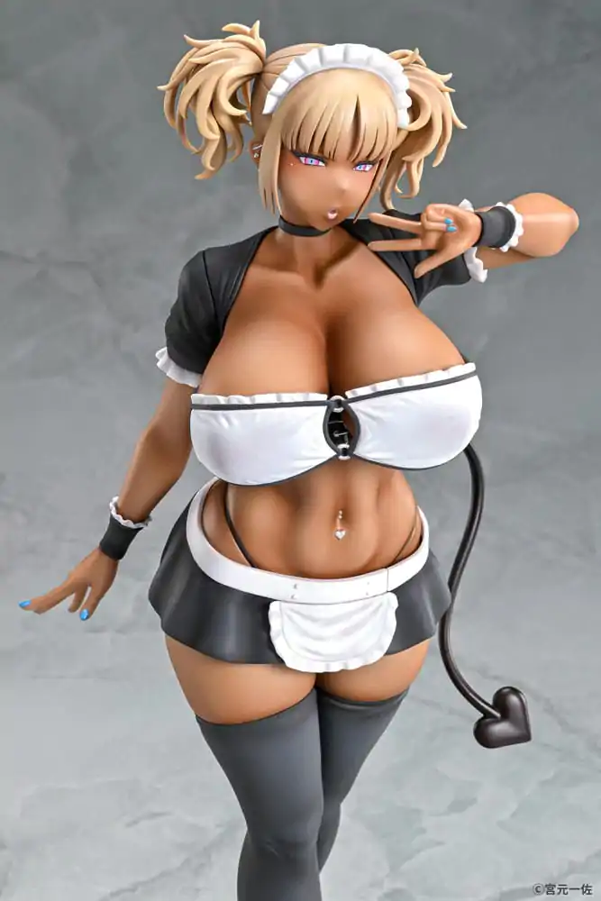 Figúrka Original Character Statue 1/6 Black Gal Maid Succubus Cocoa 30 cm produktová fotografia