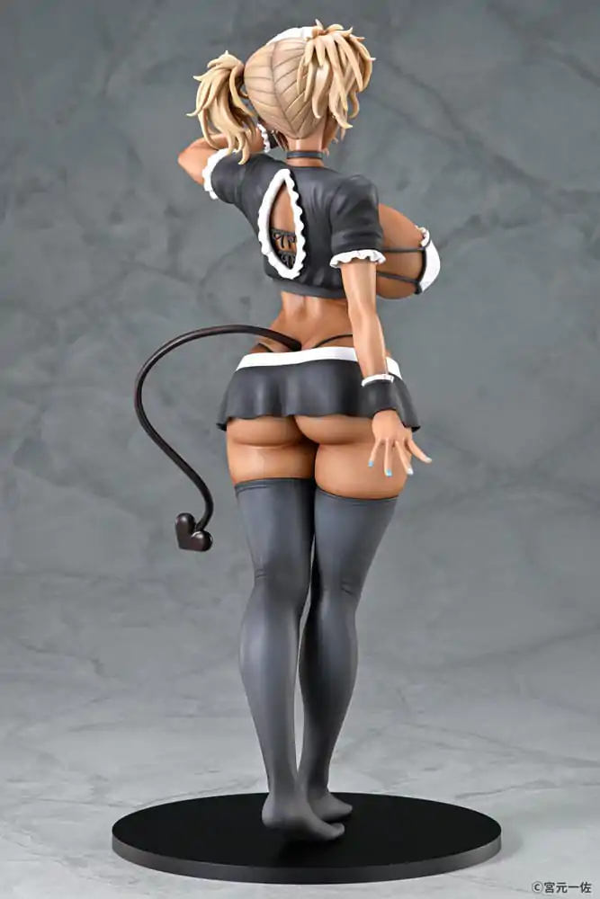 Figúrka Original Character Statue 1/6 Black Gal Maid Succubus Cocoa 30 cm produktová fotografia