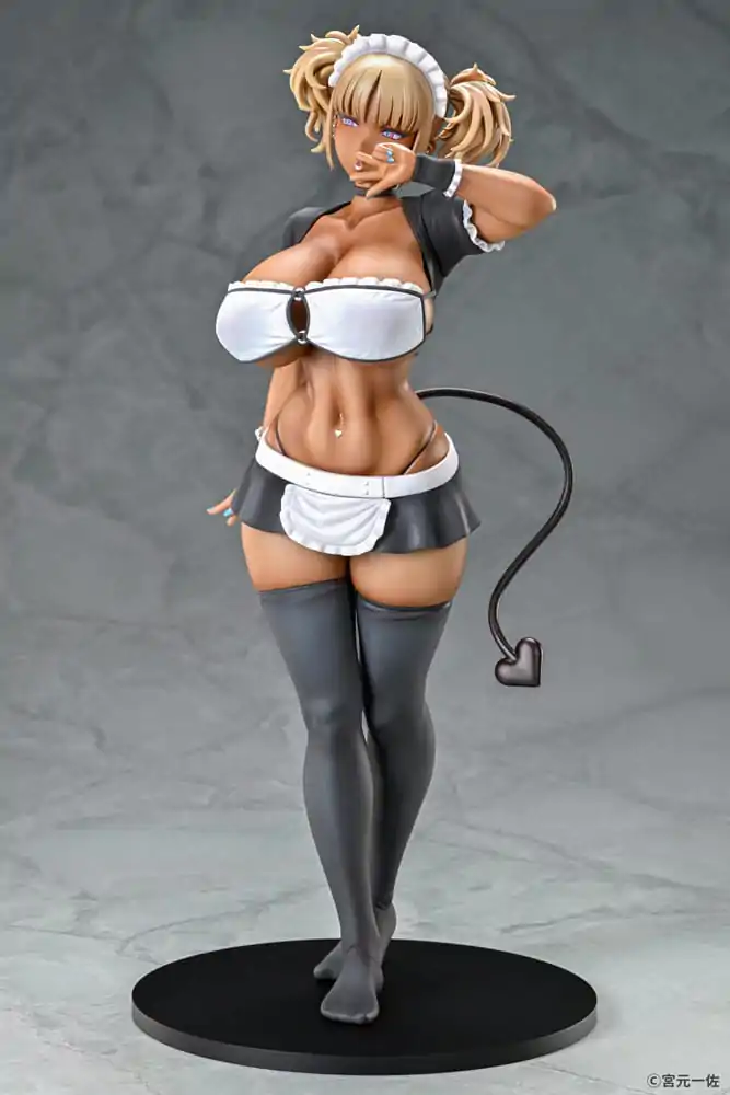 Figúrka Original Character Statue 1/6 Black Gal Maid Succubus Cocoa 30 cm produktová fotografia