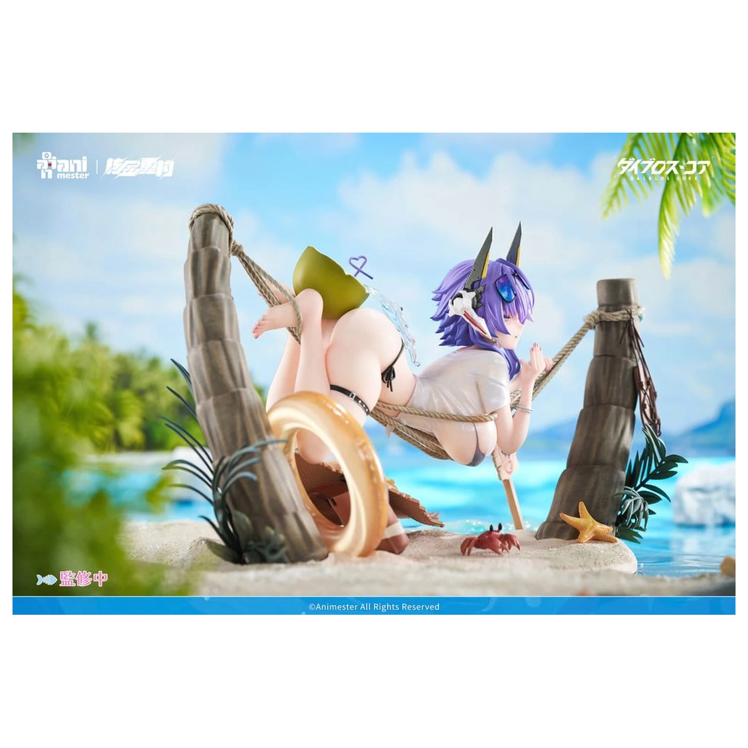 Original Character PVC figúrka 1/6 Bright Summer Barbera·Red ilustrácia od DaiblosCore 14 cm produktová fotografia