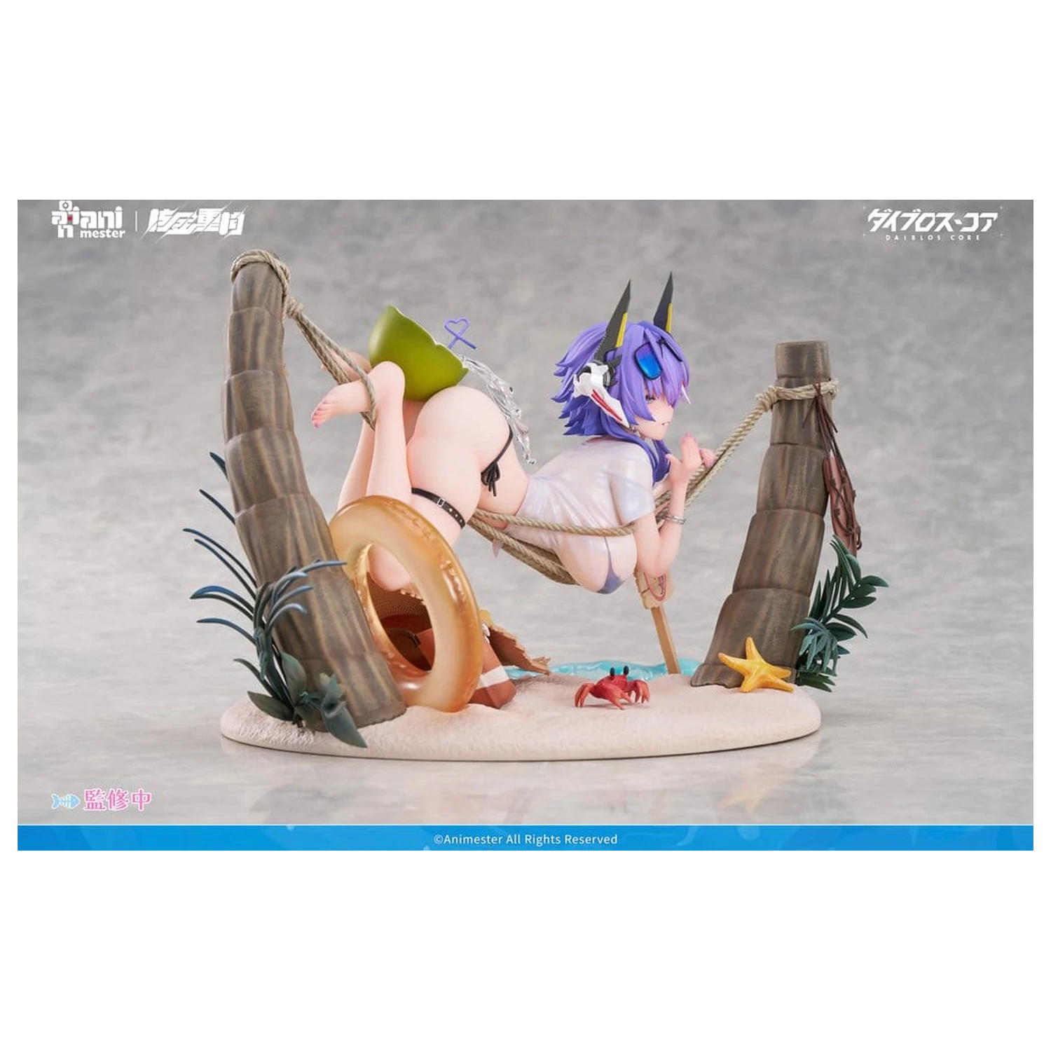 Original Character PVC figúrka 1/6 Bright Summer Barbera·Red ilustrácia od DaiblosCore 14 cm produktová fotografia