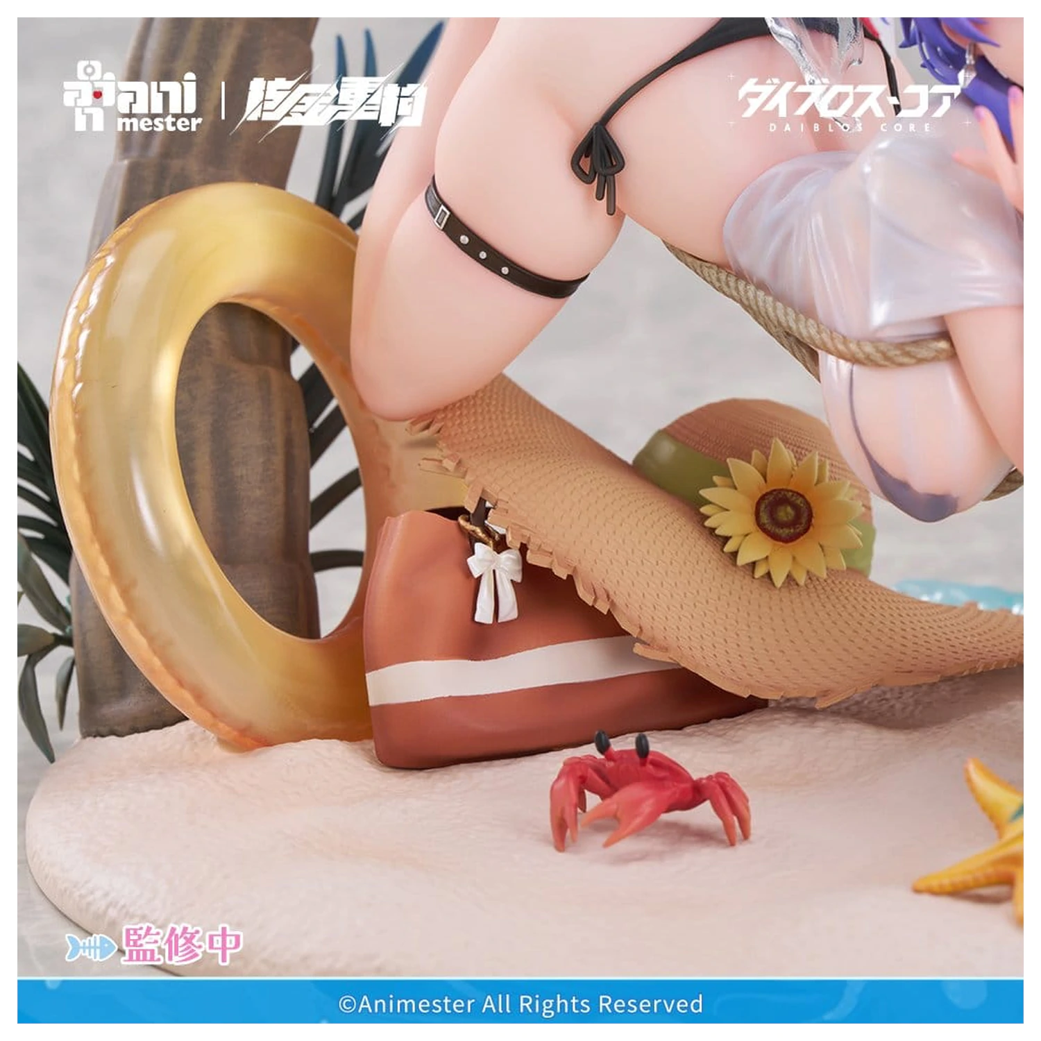 Original Character PVC figúrka 1/6 Bright Summer Barbera·Red ilustrácia od DaiblosCore 14 cm produktová fotografia