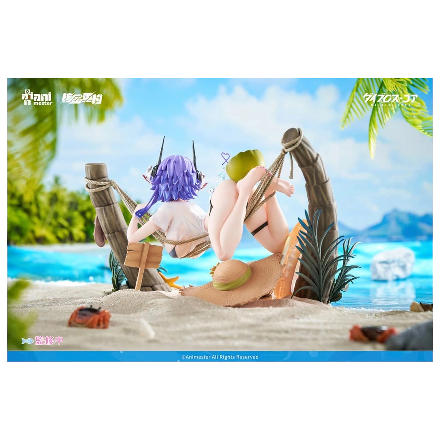 Original Character PVC figúrka 1/6 Bright Summer Barbera·Red ilustrácia od DaiblosCore 14 cm produktová fotografia