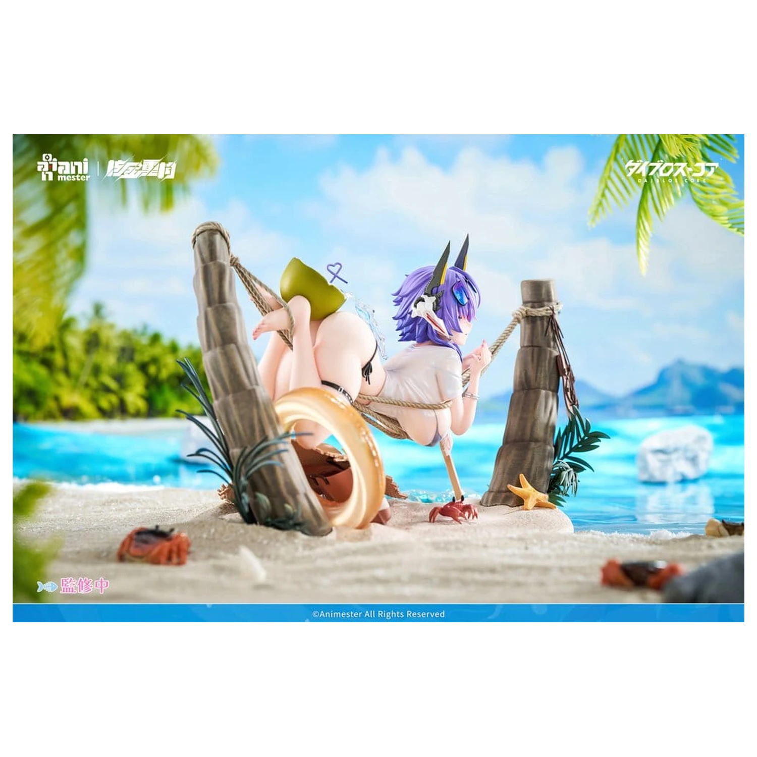 Original Character PVC figúrka 1/6 Bright Summer Barbera·Red ilustrácia od DaiblosCore 14 cm produktová fotografia