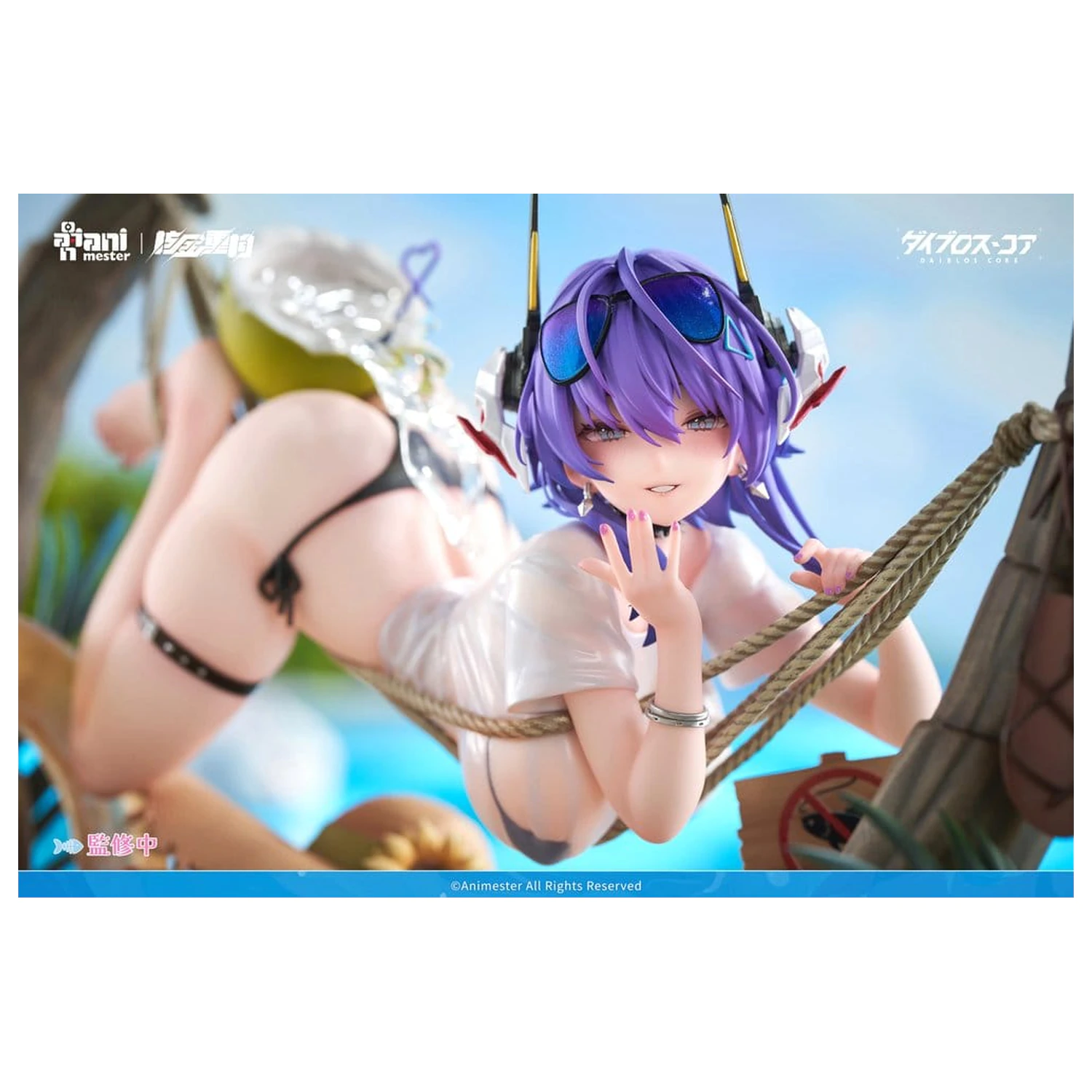Original Character PVC figúrka 1/6 Bright Summer Barbera·Red ilustrácia od DaiblosCore 14 cm produktová fotografia