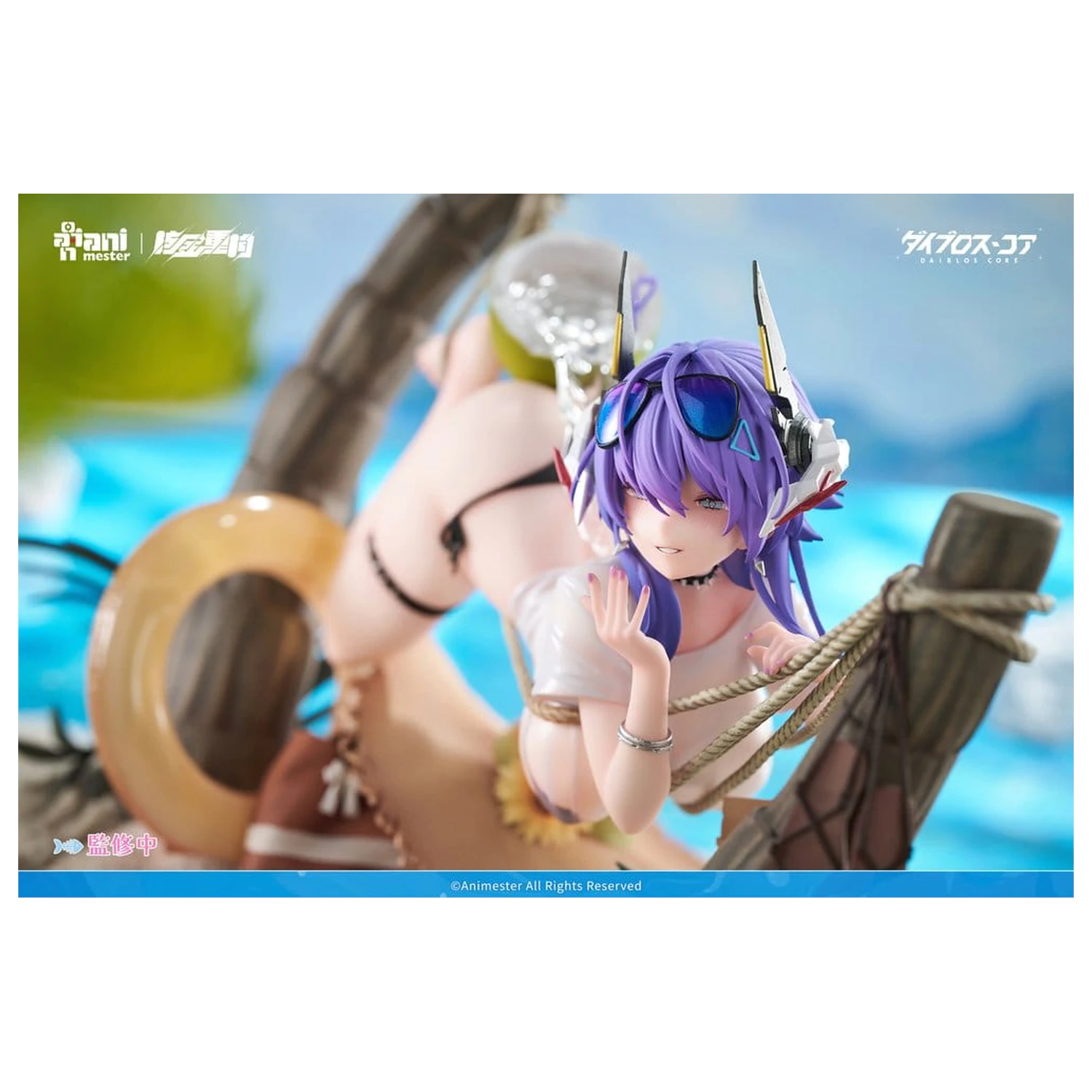 Original Character PVC figúrka 1/6 Bright Summer Barbera·Red ilustrácia od DaiblosCore 14 cm produktová fotografia